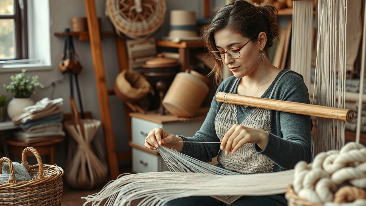 artisan strasbourgeoise tissant des textiles responsables