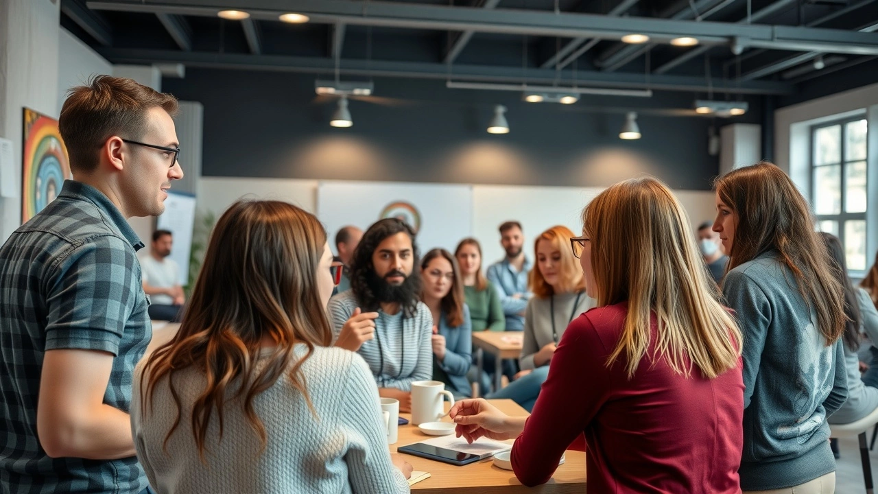 groupe participant a un atelier gratuit a Strasbourg