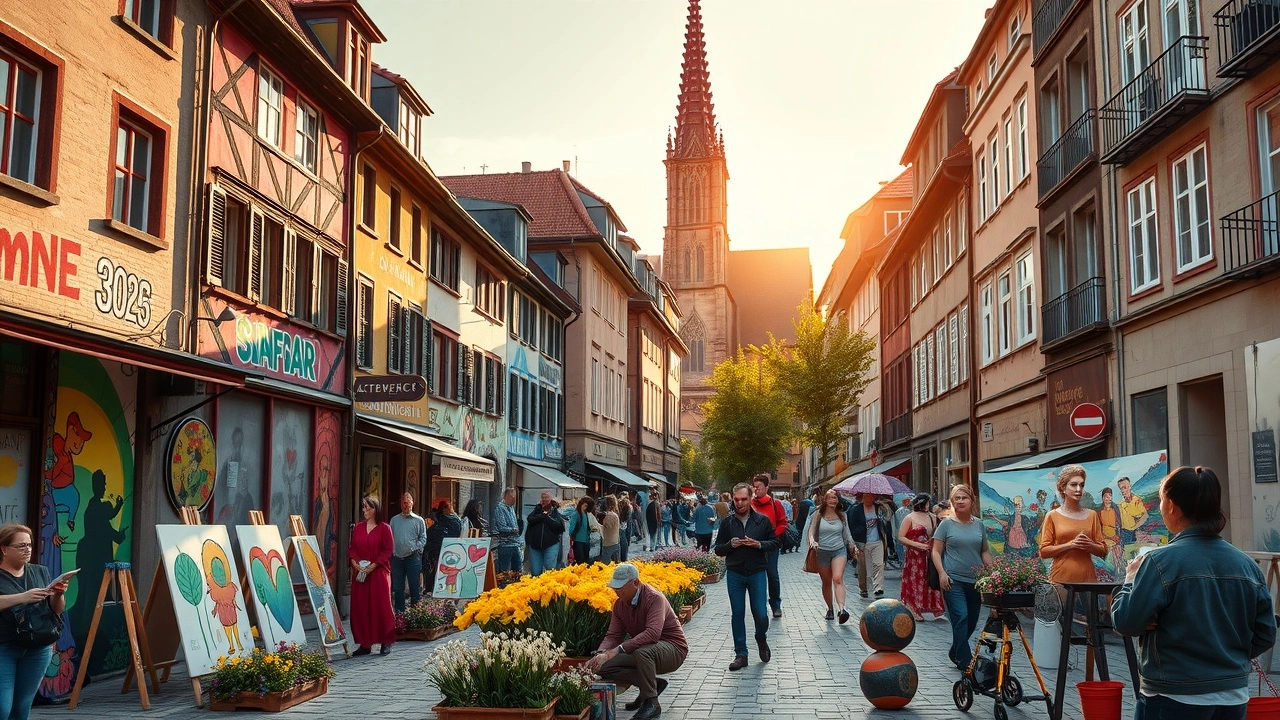 Initiatives artistiques communautaires embellissant Strasbourg en 2025