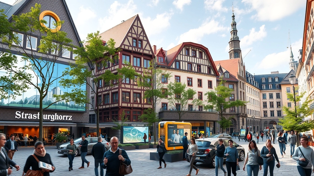 Strasbourg en 2025 avec des projets numériques innovants