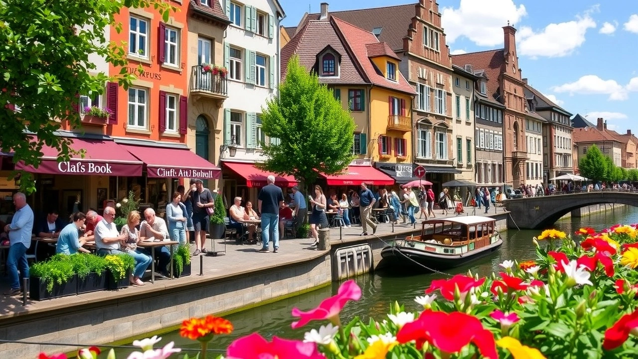 Scène illustrant les activités de loisirs à Strasbourg cette année