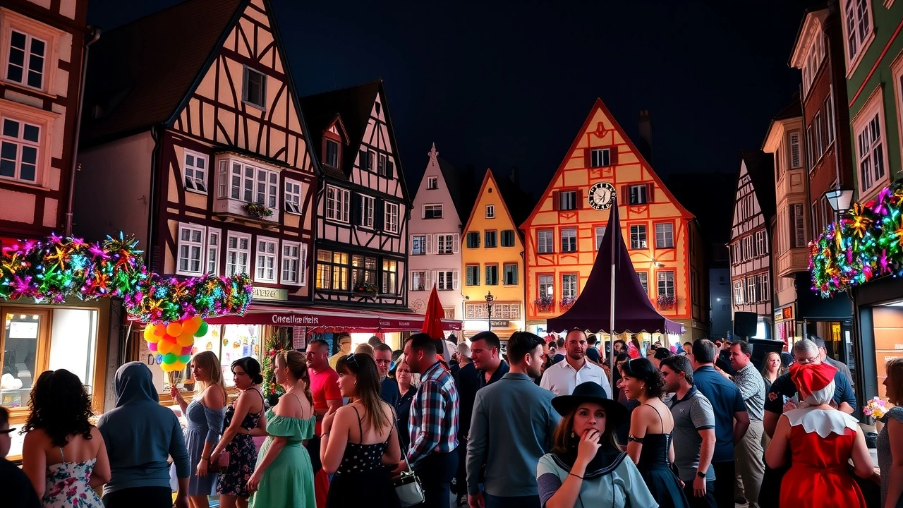 soiree animee a theme a Strasbourg la nuit