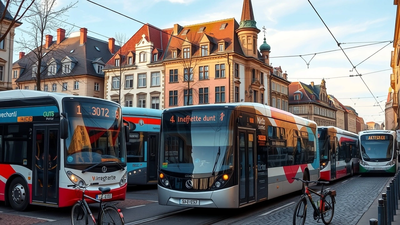 transport en commun à Strasbourg pendant un événement saisonnier