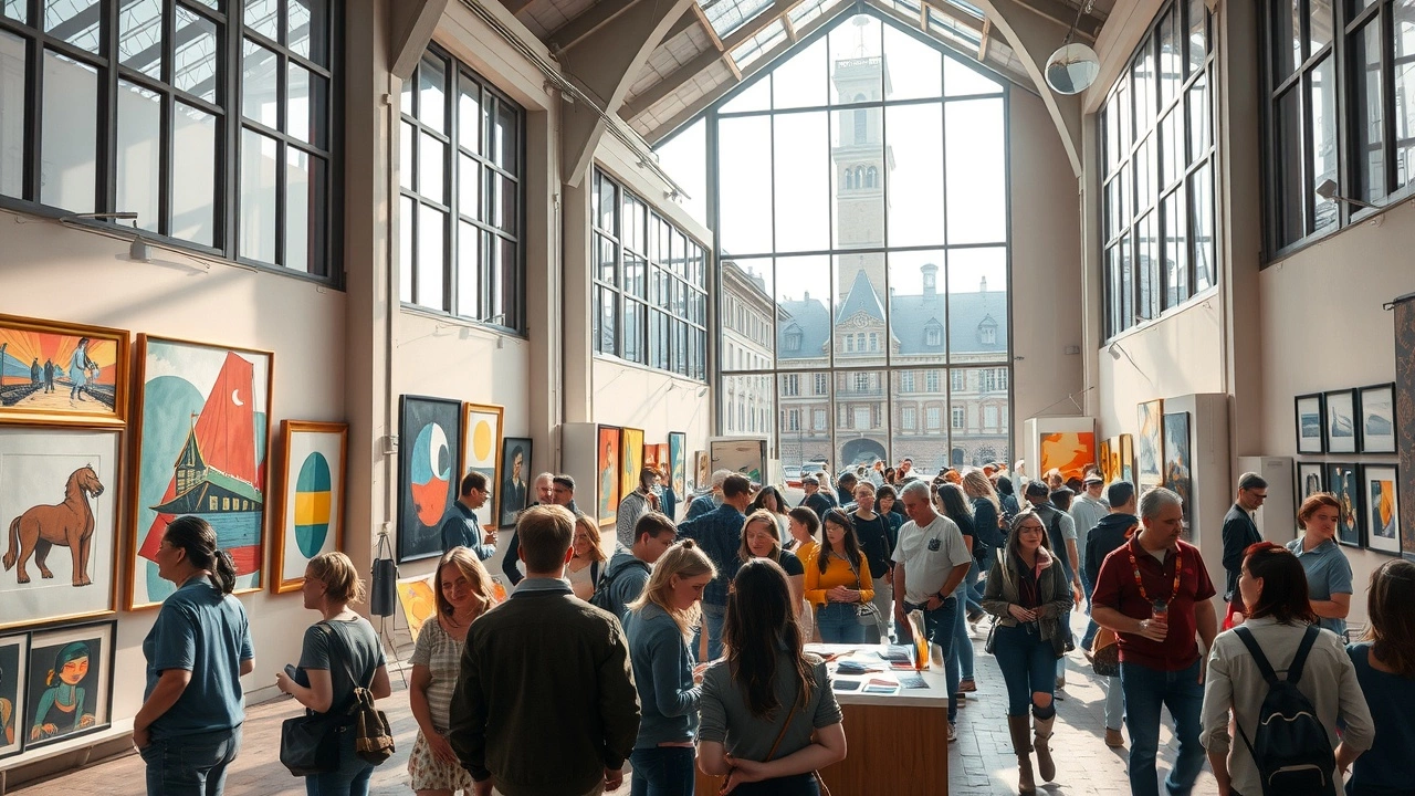 Un week-end artistique à Strasbourg avec des expositions modernes.