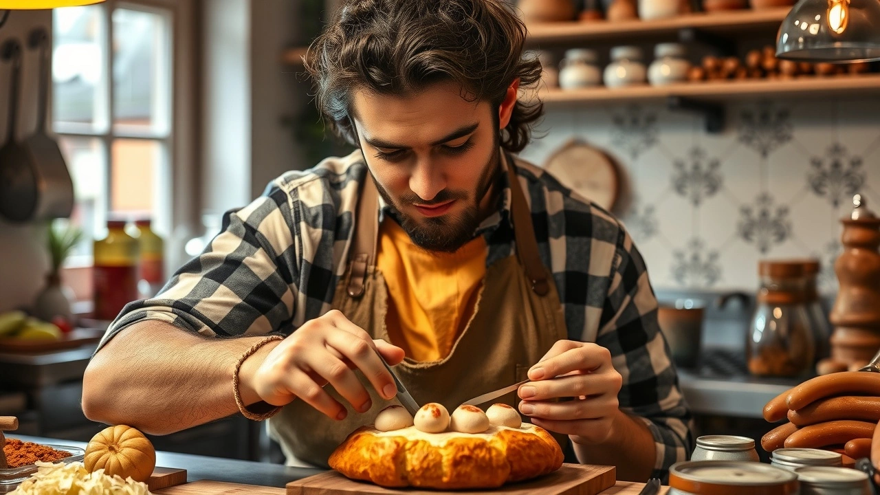 Portrait d'un artisan strasbourgeois réinventant la cuisine alsacienne avec passion