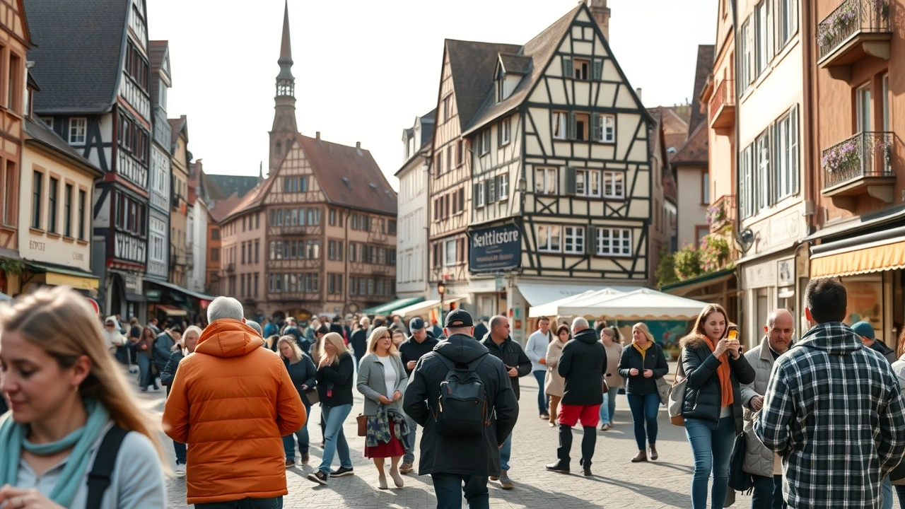 activité de jour à Strasbourg avec des personnes heureuses