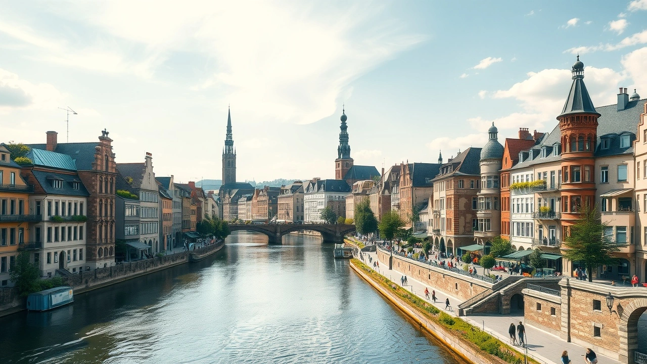 Illustration des enjeux de la transition énergétique à Strasbourg.