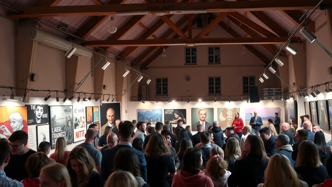 événement artistique local à Strasbourg avec des artistes