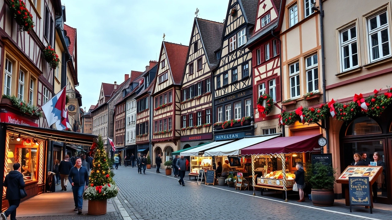Scène d événements festifs à Strasbourg toute l année