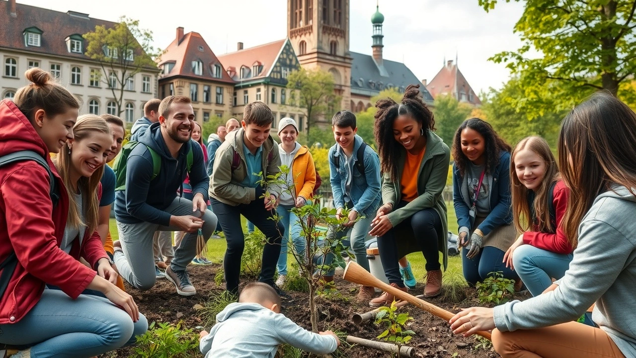 Portrait d'une initiative locale sur l'éducation écocitoyenne pour les jeunes à Strasbourg.
